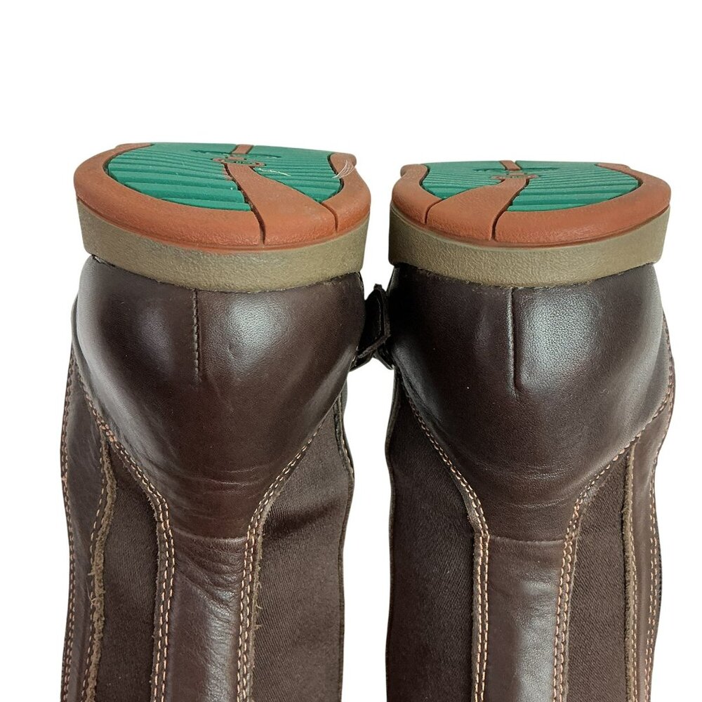 Chaco Mara Waterproof Mid-Calf Leather Riding Boots Womens Brown 8/9 - Picture 10 of 14